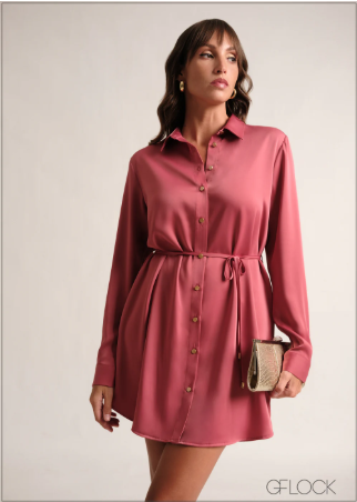 Long Sleeve Shirt Dress