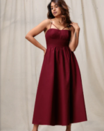 Pintuck Strappy Dress - 020326